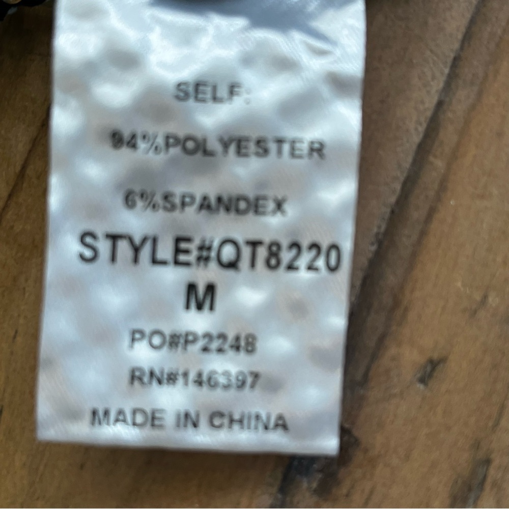 Endless Blu Mesh Top Sheer Rhinestone Cropped Top Sz M - Picture 7 of 9